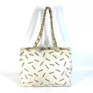 CHANEL Tote Bag All-logo Double Chain Chain bag shoulder bag